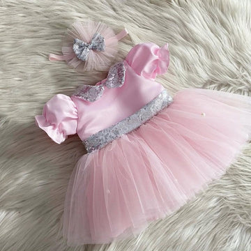 Silk & Net Frock