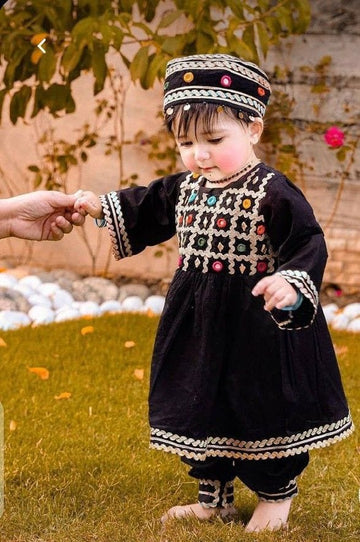 Velvet Pathani outfit