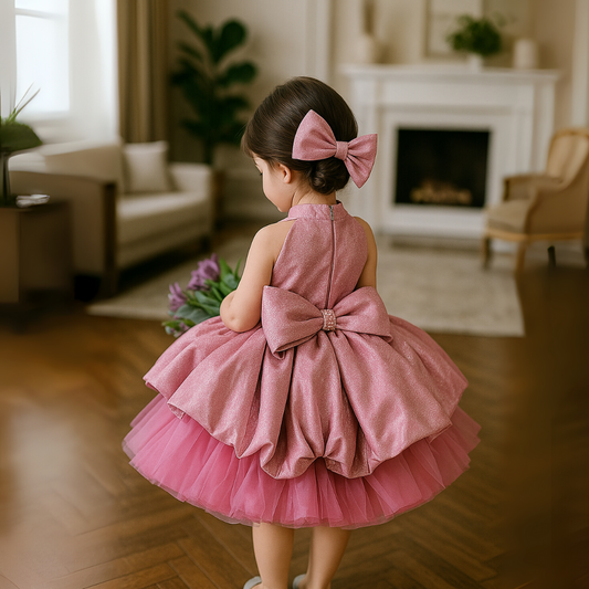 Moonlight Pink Princess Dress