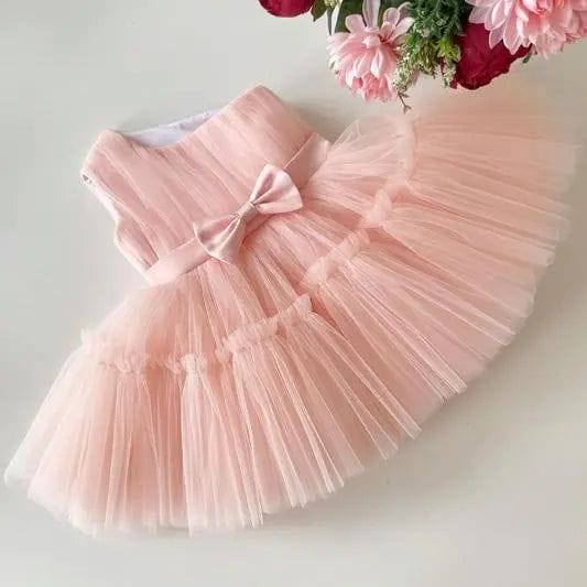 knee length butterfly frock