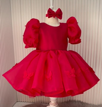 BScarlet Bloom Princess Dress