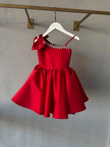 (Copy) Beautiful silk red frock