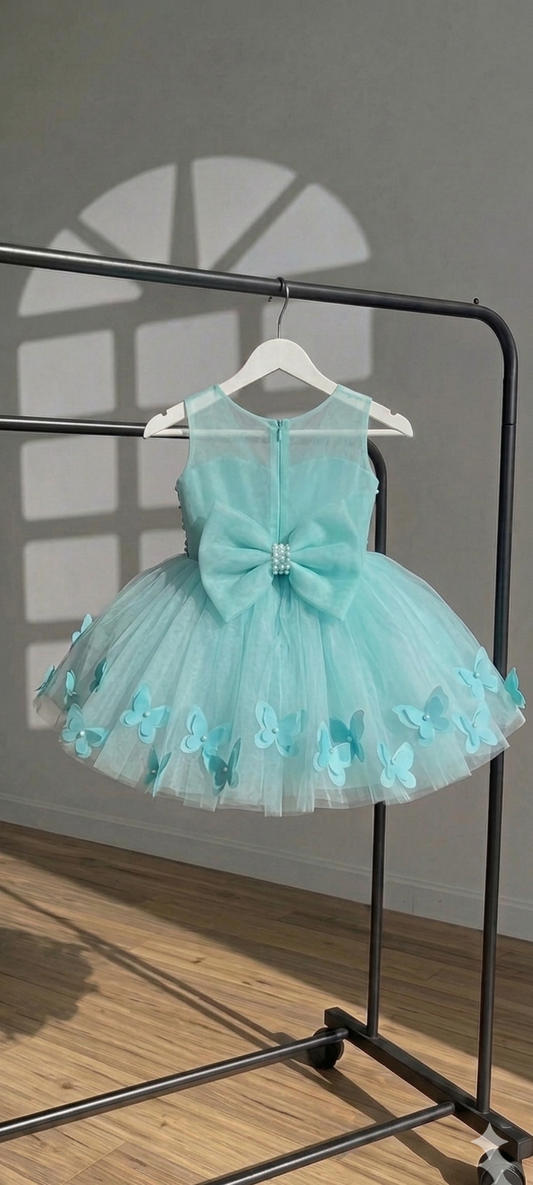 Flutter & Pearls Gown