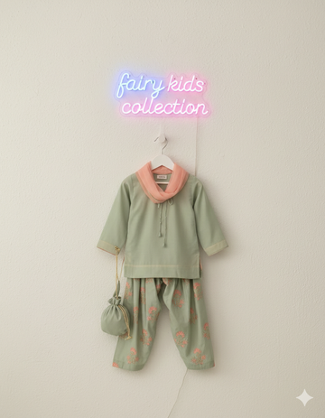 Pistachio embroidery