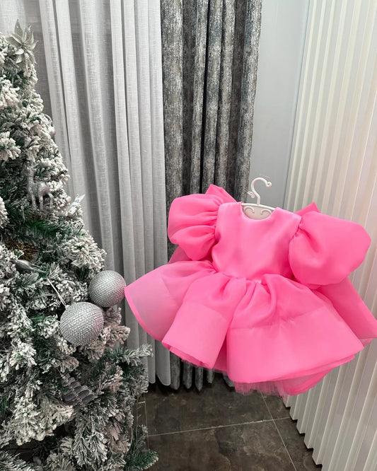 Blush Bow Princess Frock