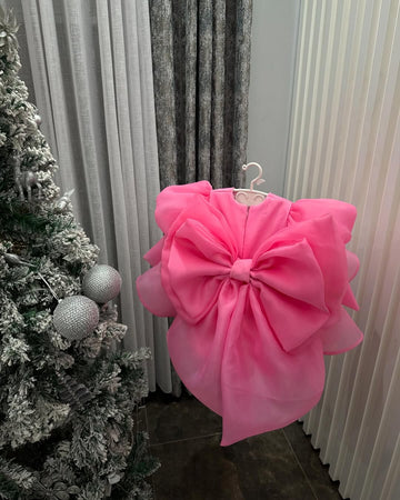 Blush Bow Princess Frock