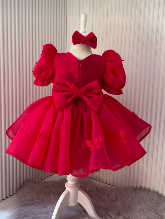 BScarlet Bloom Princess Dress