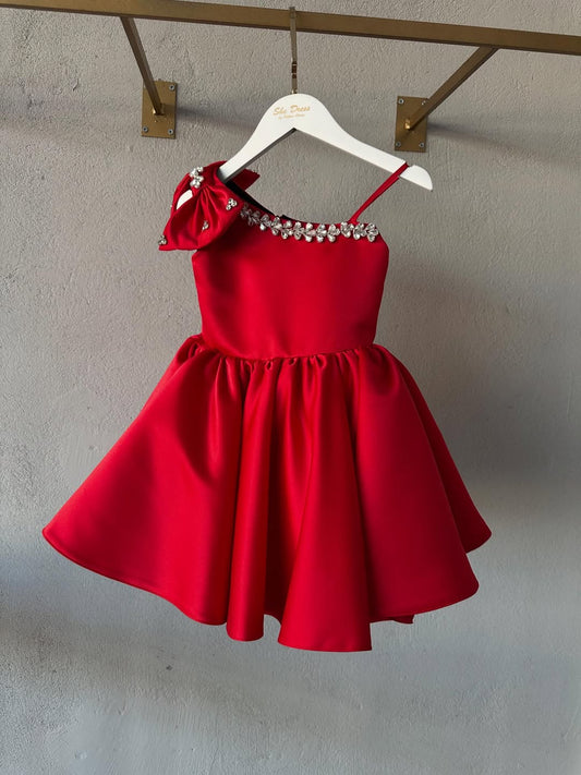 (Copy) Beautiful silk red frock