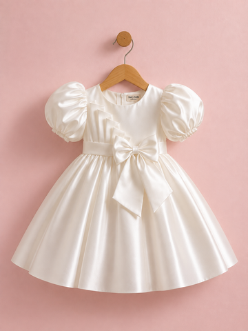 Pearl Bloom Silk Frock